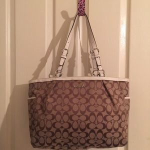 Authentic COACH brown purse