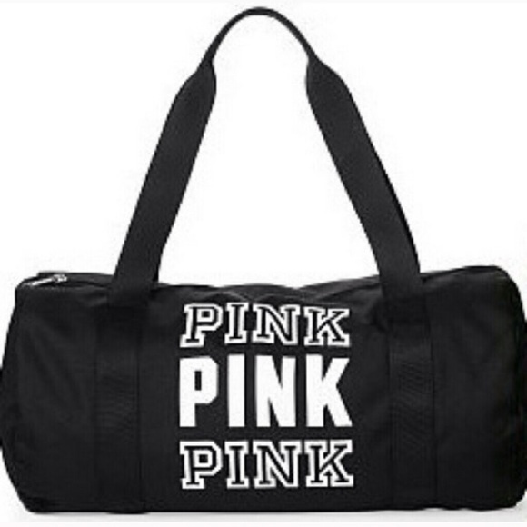 PINK DUFFLE BAG!