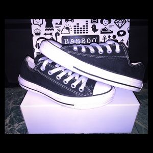 Black Chuck Taylor's