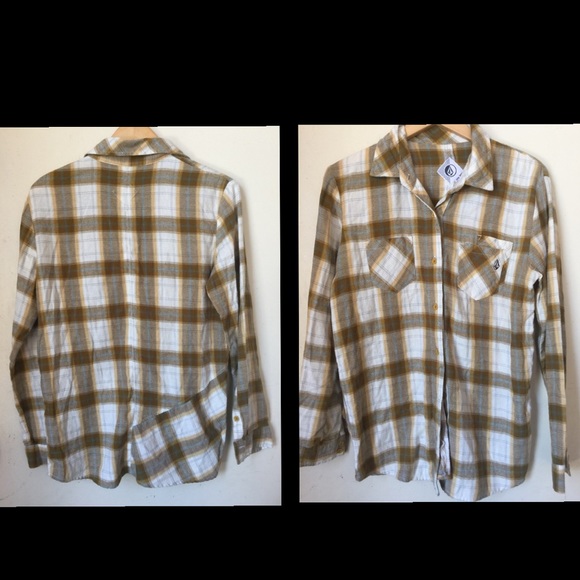 Volcom woman's flannel shirt