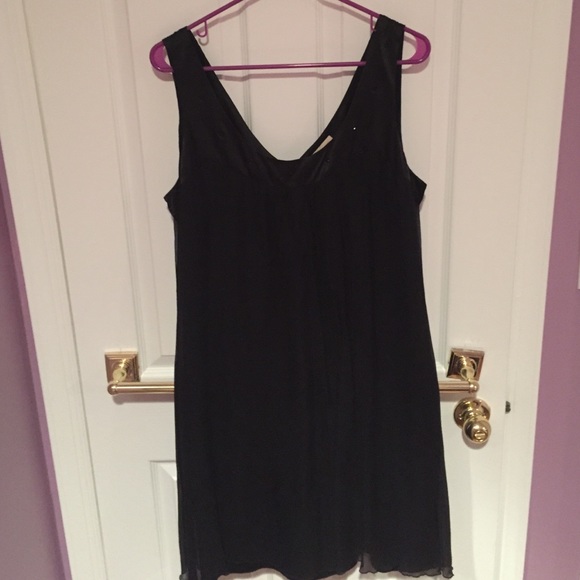 Black Chiffon Dress