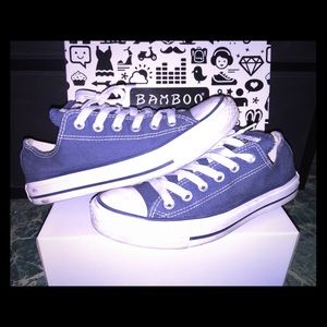 Navy Blue Chuck Taylor's