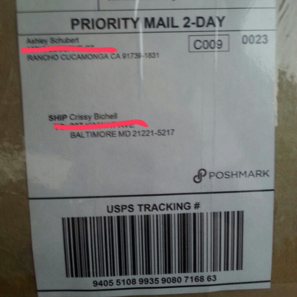Proof of shipping