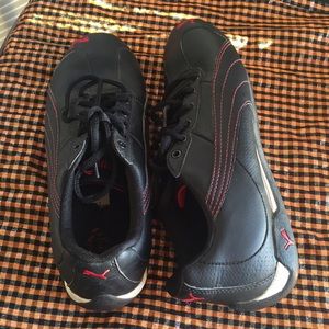 Black Puma Sports Running Shoes