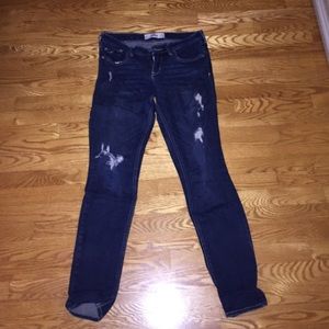 7 long hollister skinny jeans