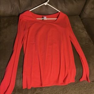 Like New! long sleeve red shirt!