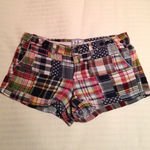 American Eagle Plaid Shorts