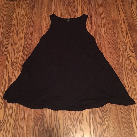 Black shirt dres