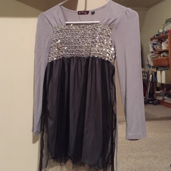 Sparkly top