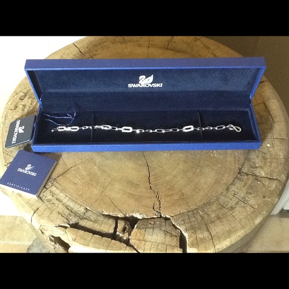 Swarovski Jewelry - Swarovski crystal nascent nano rhodium bracelet