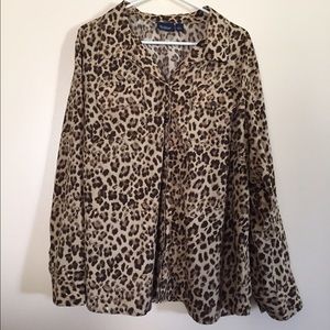 Cheetah print top