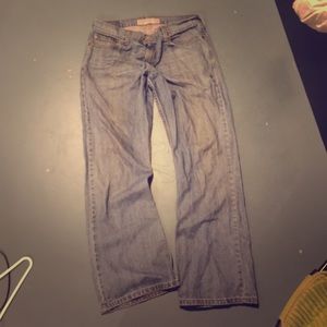 Levi boot cut working jeans