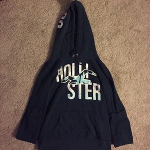 Navy blue hoodie