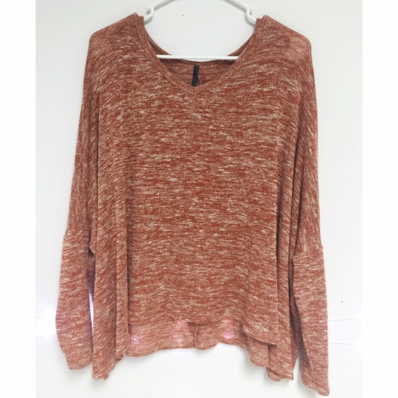 Orange sweater