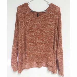 Orange sweater