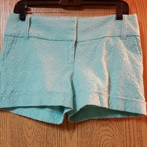 Robins egg blue shorts