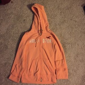 Orange hoodie