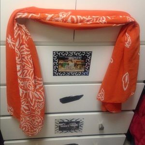 Orange scarf