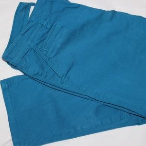 Old Navy Bright Blue Capri Pants