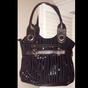 *Never Used* Brown and Black Fashion Purse