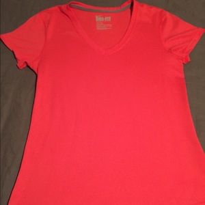 Coral Nike shirt
