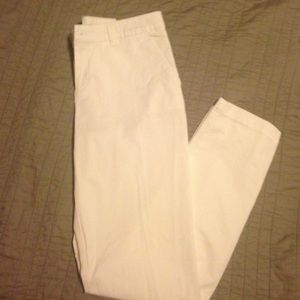 White jeans from GAP