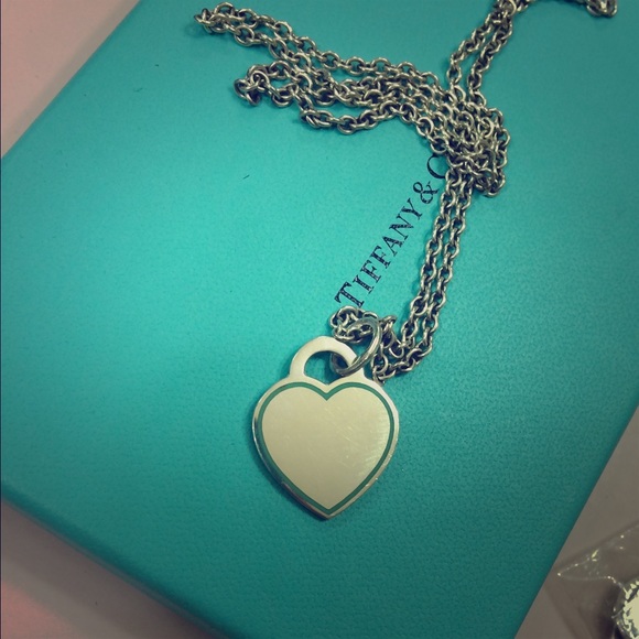 Authentic Tiffany heart necklace
