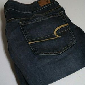 Medium Wash Boot-Leg Jean