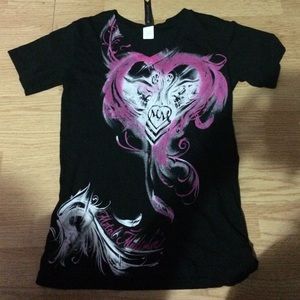 Metal mulisha v neck