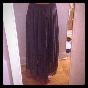 Grey maxi skirt