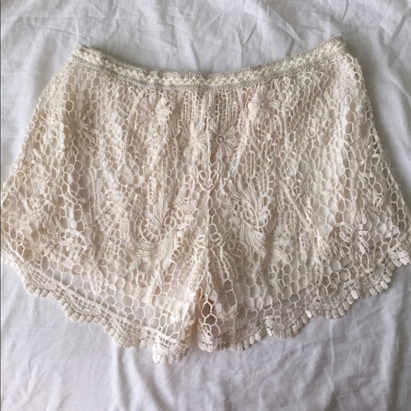 Mossimo crocheted shorts