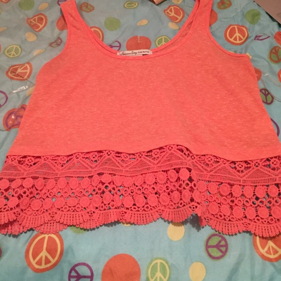 Pink tang top