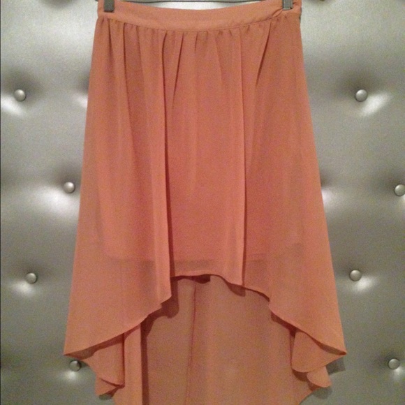 "Pretty in Pink" high low skirt 🎀 - Picture 1 of 4