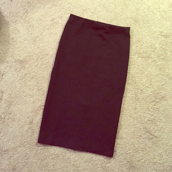 H&M bodycon midi skirt