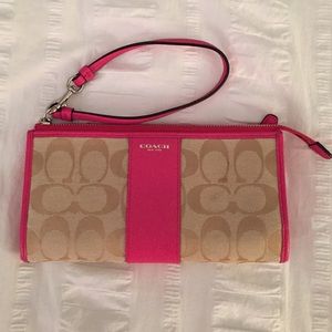 Coach wristlet