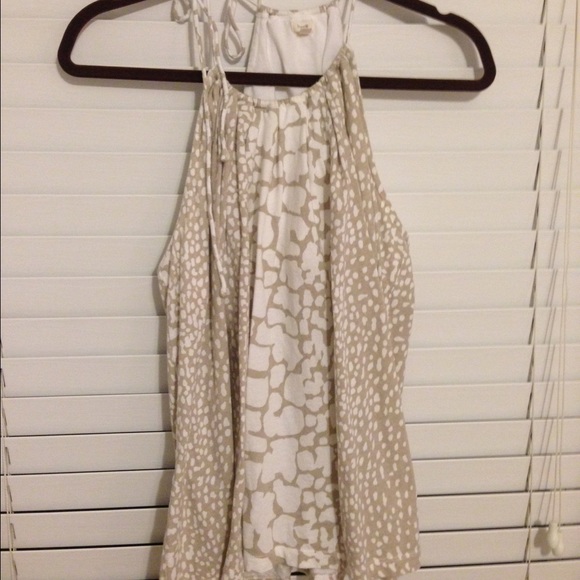 J. Crew classy neutral top.