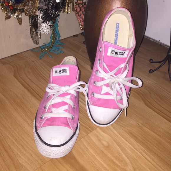 Pink All Star Converse sneakers