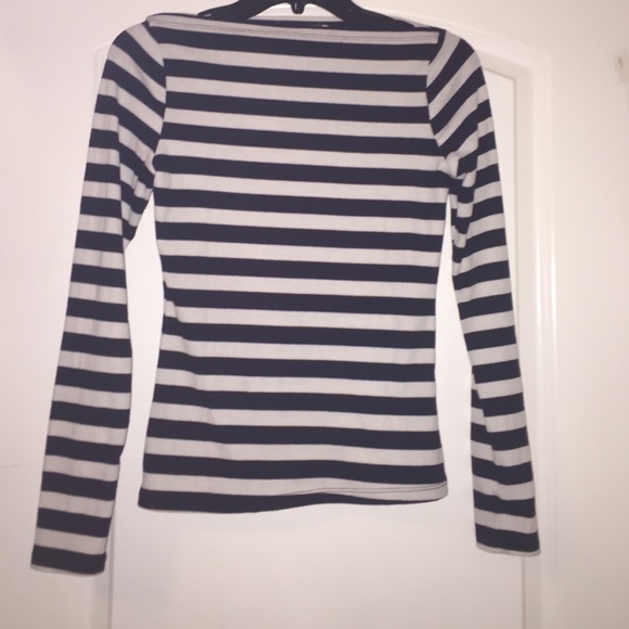striped long sleeve shirt