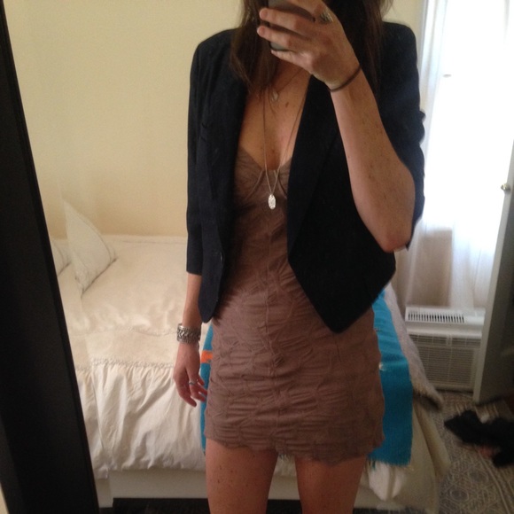 Navy blue blazer