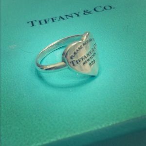 Authentic Tiffany RTT heart ring!