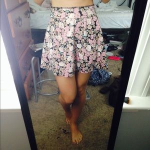 Floral Charlotte Russ skater skirt