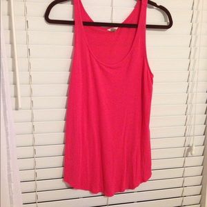 Fossil fuchsia classic tank top