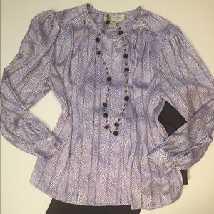Lavender blouse