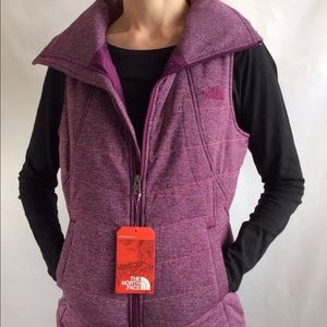 NORTH FACE VEST -- Purple Heather