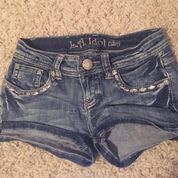 L.A idol bling shorts - Picture 4 of 4