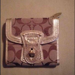 Small coach wallet