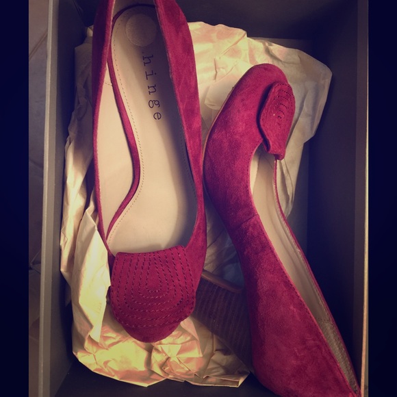 PRE-LOVED hinge Mallory-Lea Suede