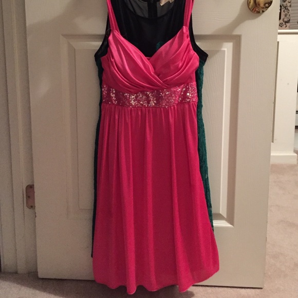Pink dress