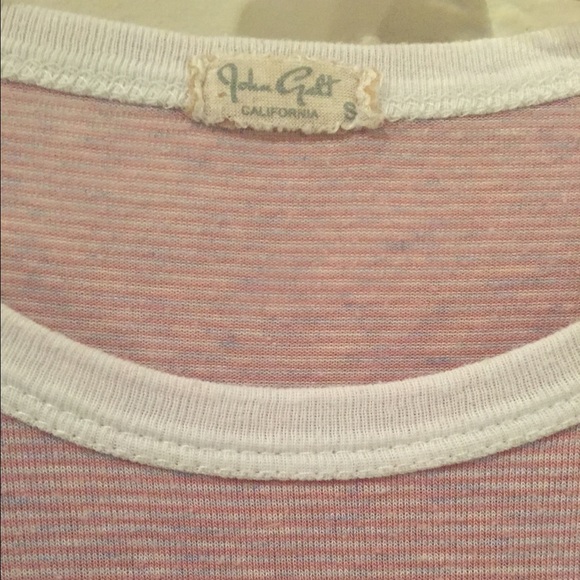 Pink Striped Crop Shirt - Picture 3 of 4