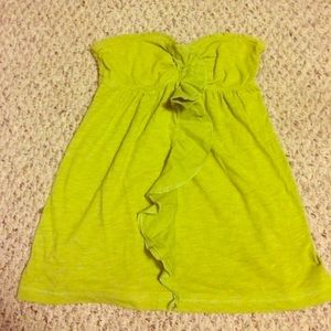 Strapless Abercrombie top